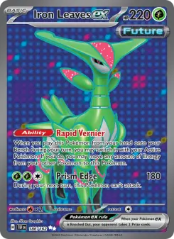 Pokémon-Karte Iron Leaves ex 186/162