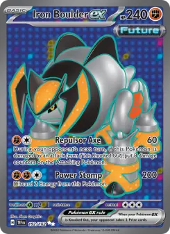 Pokémon-Karte Iron Boulder ex 192/162