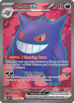 Pokémon-Karte Gengar ex 193/162