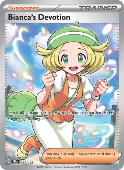 Pokémon-Karte Bianca's Devotion 197/162