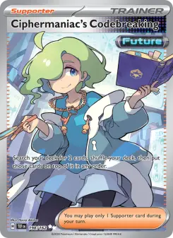 Pokémon-Karte Ciphermaniac's Codebreaking 198/162