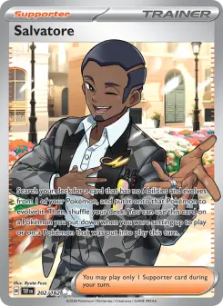 Pokémon-Karte Salvatore 202/162