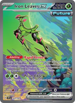 Pokémon-Karte Iron Leaves ex 203/162