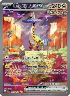 Pokémon-Karte Raging Bolt ex 208/162
