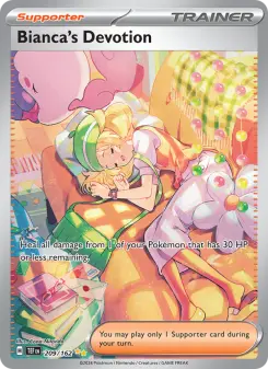 Pokémon-Karte Bianca's Devotion 209/162