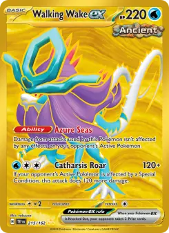 Pokémon-Karte Walking Wake ex 215/162