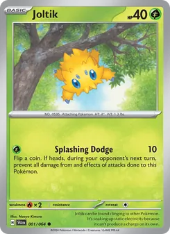 Pokémon-Karte Joltik 001/064