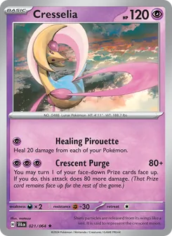 Pokémon-Karte Cresselia 021/064