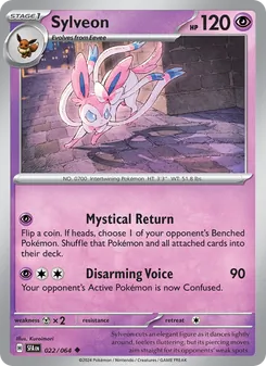 Pokémon-Karte Sylveon 022/064