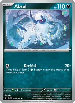Pokémon-Karte Absol 030/064