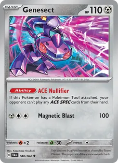 Pokémon-Karte Genesect 040/064