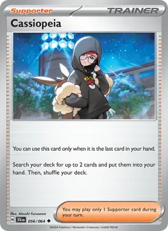 Pokémon-Karte Cassiopeia 056/064