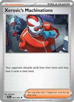 Pokémon-Karte Xerosic's Machinations 064/064