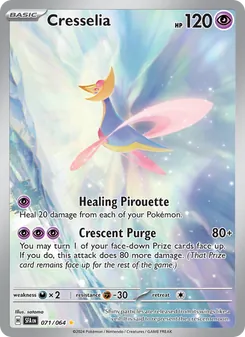 Pokémon-Karte Cresselia 071/064