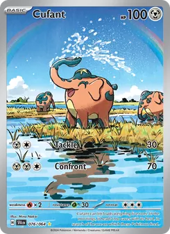 Pokémon-Karte Cufant 076/064