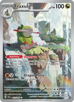 Pokémon-Karte Fraxure 077/064