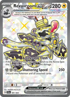 Pokémon-Karte Revavroom ex 081/064