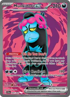 Pokémon-Karte Munkidori ex 083/064