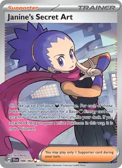 Pokémon-Karte Janine's Secret Art 088/064