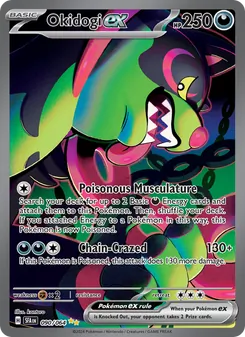 Pokémon-Karte Okidogi ex 090/064