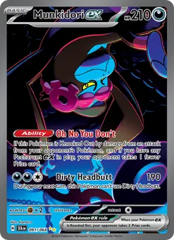 Pokémon-Karte Munkidori ex 091/064