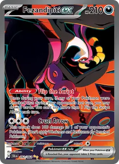 Pokémon-Karte Fezandipiti ex 092/064