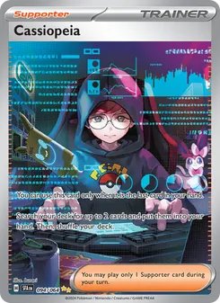 Pokémon-Karte Cassiopeia 094/064