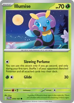 Pokémon-Karte Illumise 010/167