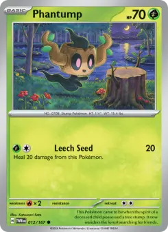 Pokémon-Karte Phantump 012/167