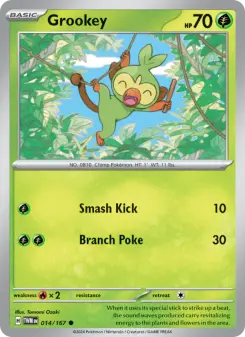 Pokémon-Karte Grookey 014/167