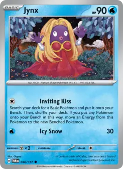 Pokémon-Karte Jynx 046/167
