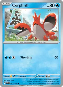 Pokémon-Karte Corphish 047/167