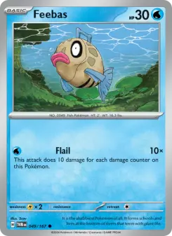 Pokémon-Karte Feebas 049/167
