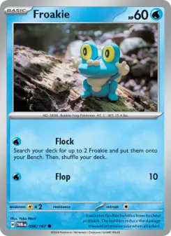Pokémon-Karte Froakie 056/167