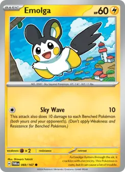 Pokémon-Karte Emolga 069/167