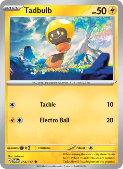 Pokémon-Karte Tadbulb 073/167