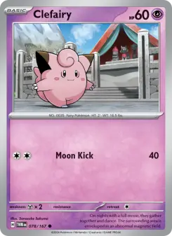 Pokémon-Karte Clefairy 078/167