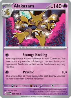 Pokémon-Karte Alakazam 082/167