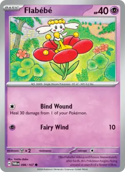 Pokémon-Karte Flabébé 086/167