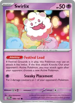 Pokémon-Karte Swirlix 089/167