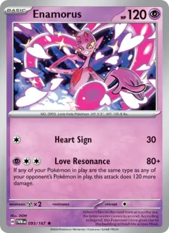 Pokémon-Karte Enamorus 093/167