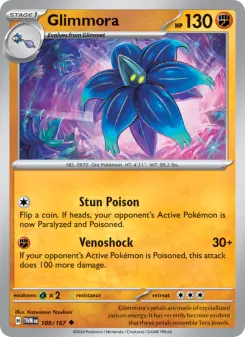 Pokémon-Karte Glimmora 109/167