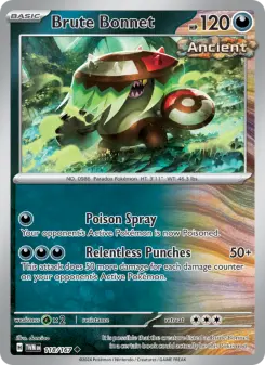 Pokémon-Karte Brute Bonnet 118/167