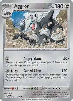 Pokémon-Karte Aggron 122/167