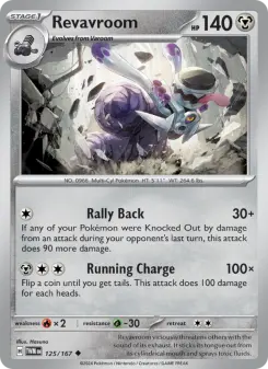 Pokémon-Karte Revavroom 125/167