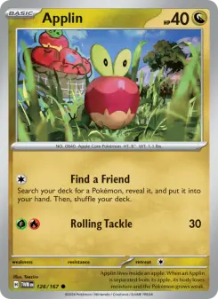 Pokémon-Karte Applin 126/167