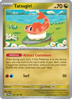Pokémon-Karte Tatsugiri 131/167