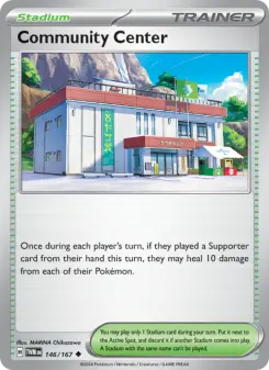 Pokémon-Karte Community Center 146/167