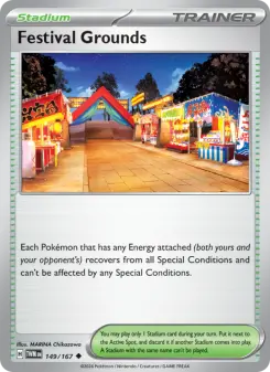 Pokémon-Karte Festival Grounds 149/167