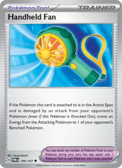 Pokémon-Karte Handheld Fan 150/167